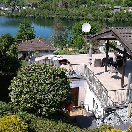 Exklusive Ferienwohnung 'Agger-Blick' Mit Grosser Seeblick-Terrasse & Sauna Gummersbach Exterior photo